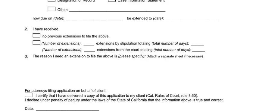 The right way to fill out california 2dca step 2