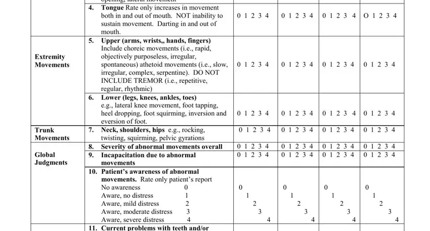 Tips on how to complete aims assessment portion 2