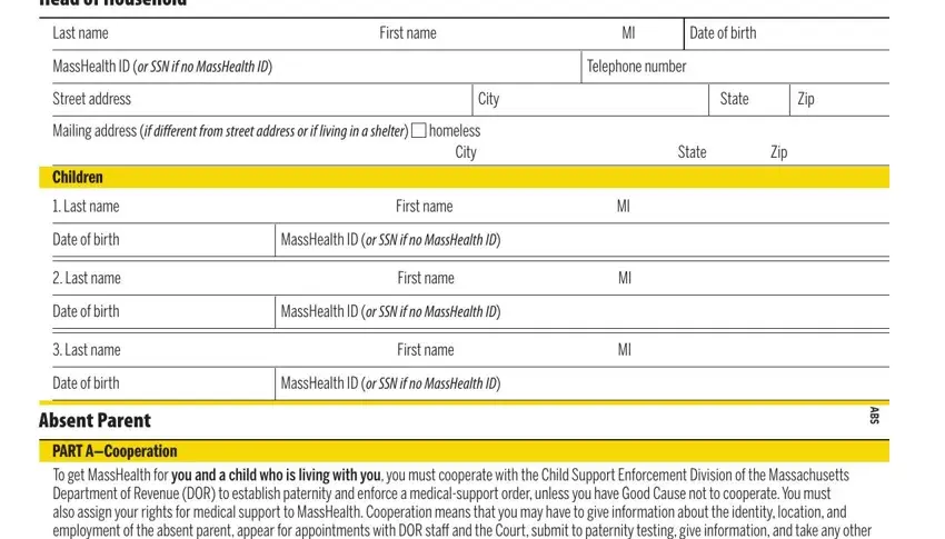 masshealth non custodial form completion process detailed (step 1)