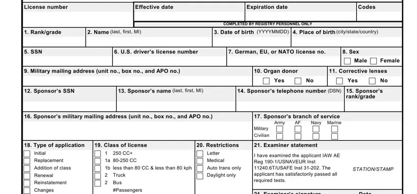 Ae Form 190 1T ≡ Fill Out Printable PDF Forms Online