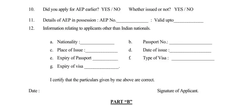 How you can fill in airport entry pass stage 4