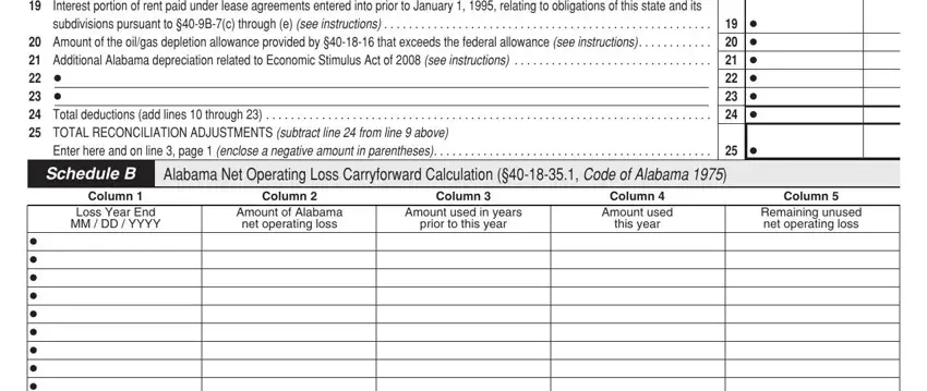 Part number 5 in submitting alabama form 20c instructions 2020