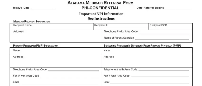 Ways to fill out alabama medicaid form 362 part 1