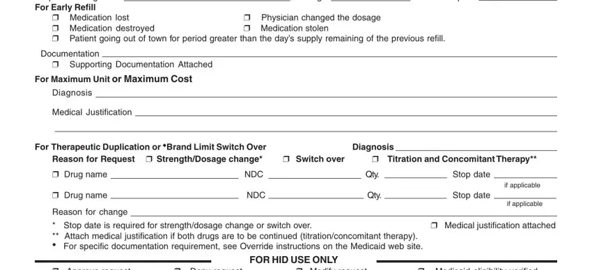 How one can fill in alabama medicaid override form portion 2