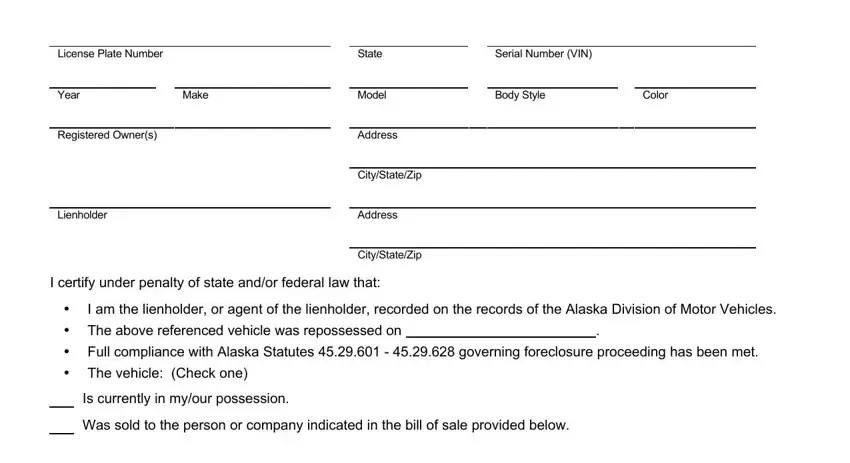 A way to fill out Alaska Form 843 portion 1
