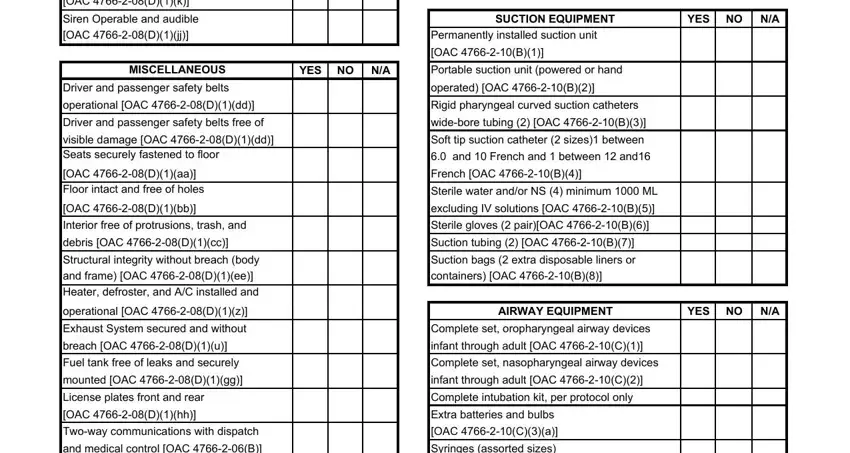 ambulance checklist pdf conclusion process shown (part 5)