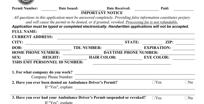 city of houston ambulance service permit writing process outlined (part 1)