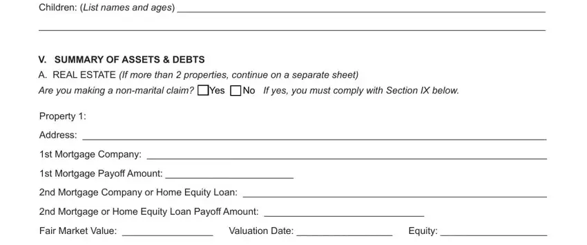 st Mortgage Payoff Amount , Property , and nd Mortgage or Home Equity Loan inside ky disclosure statement