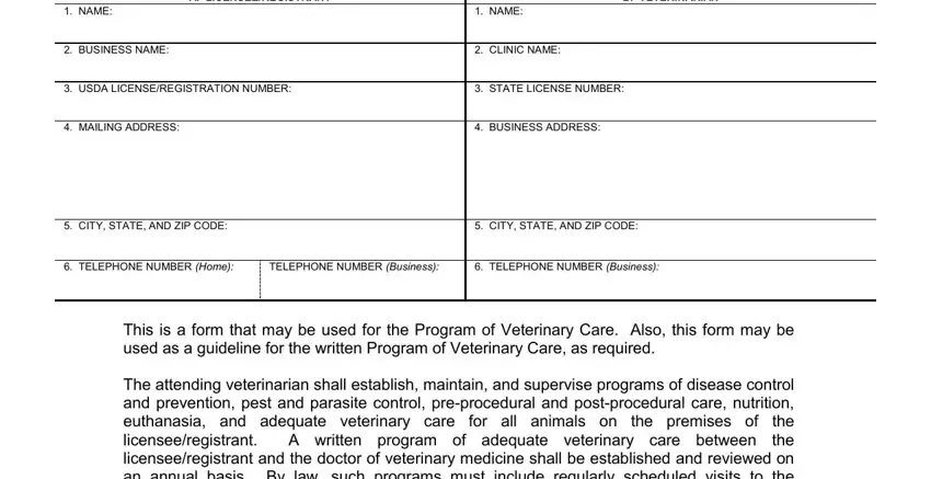 Step number 1 for completing you usda 7002 blank