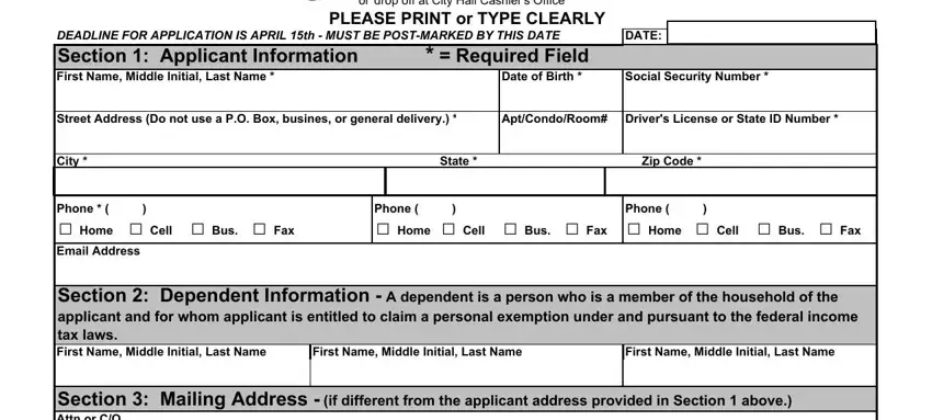 Writing section 1 in how to apply for tulsa county sales tax rebate for 2018