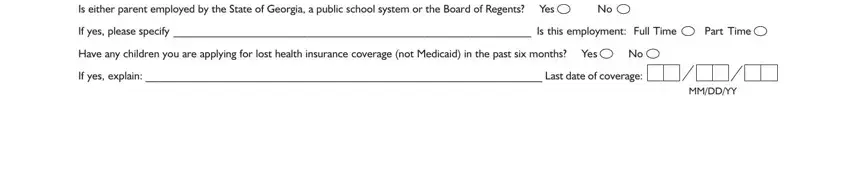 Step # 4 of completing peachcare for kids application