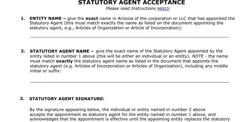 arizona statutory agent acceptance form m002 completion process shown (part 1)