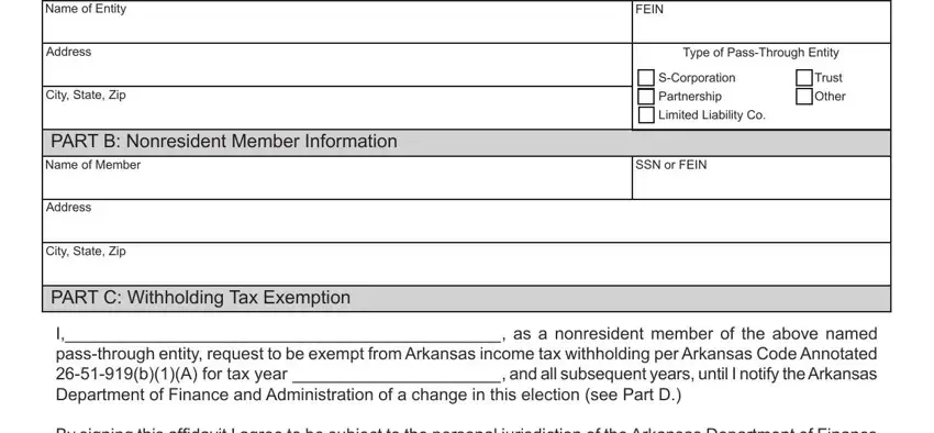 Arkansas Form Ar4Pt conclusion process clarified (step 1)