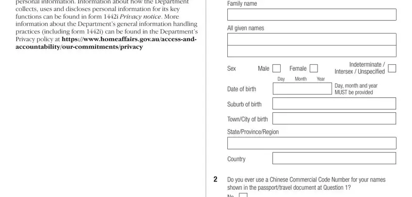 Step no. 1 for filling in form 80 pdf download