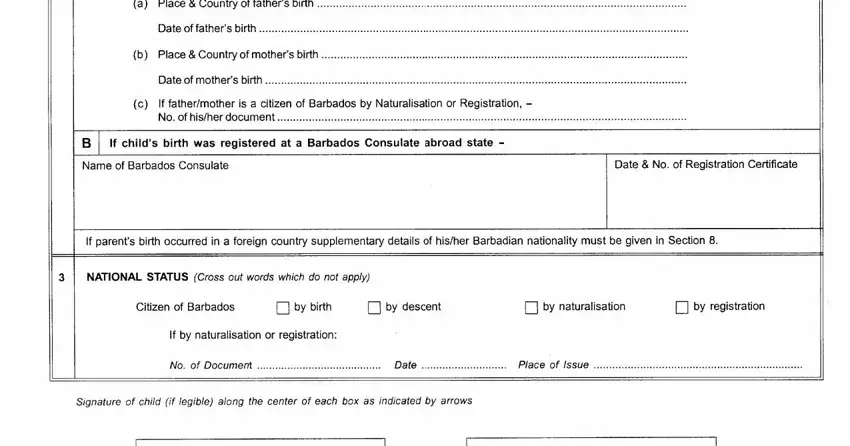 barbados travel immigration form