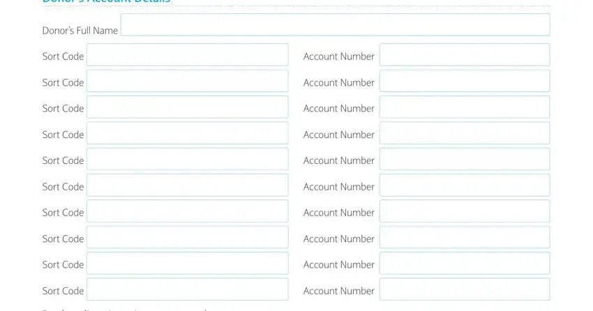 Filling in part 1 of barclays address change form online
