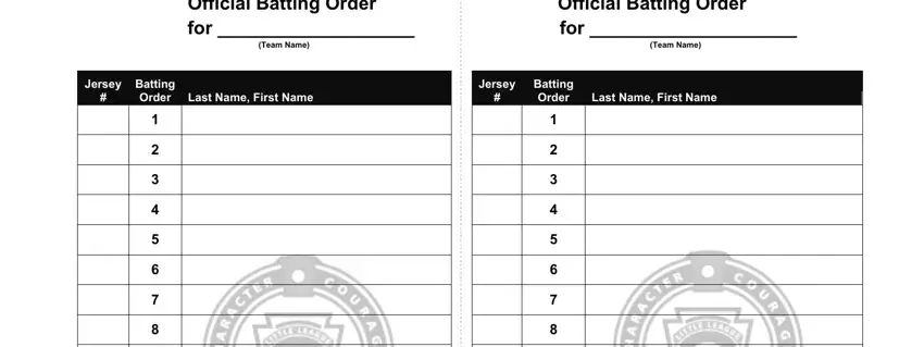 softball batting lineup template writing process described (portion 1)