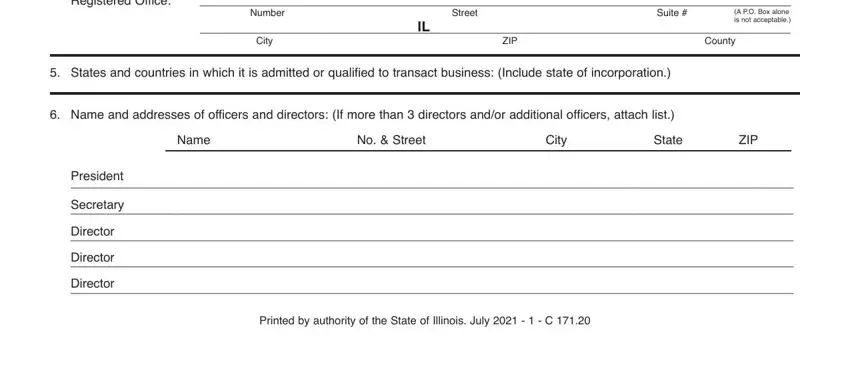 business illinois form search conclusion process outlined (step 2)