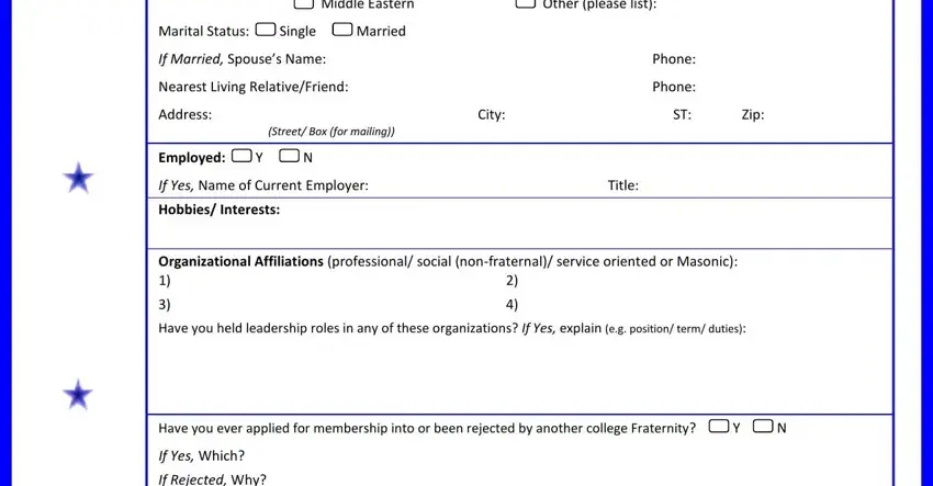 The best way to complete zeta phi beta application form portion 2