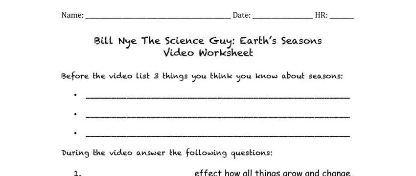 bill nye the science guy earth's seasons video worksheet answer key writing process described (step 1)