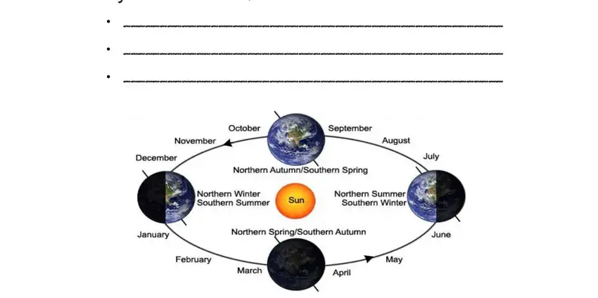 seasons diagram worksheet