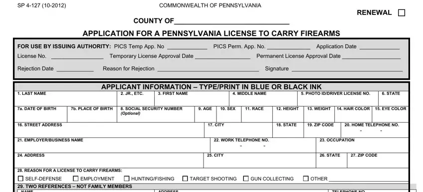 bucks county permit to carry completion process explained (step 1)