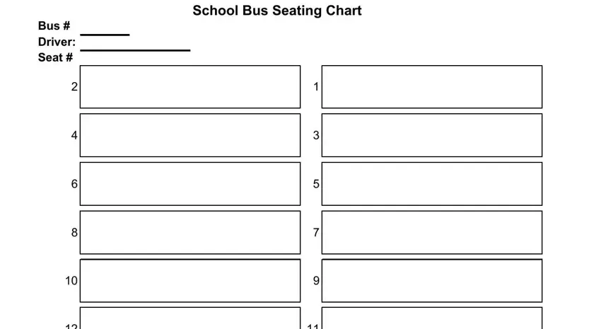 bus chart seat writing process explained (step 1)