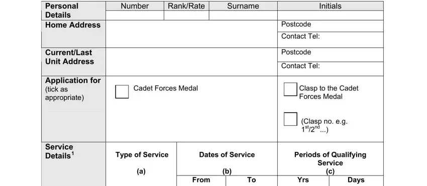 cadet application portal conclusion process shown (part 1)