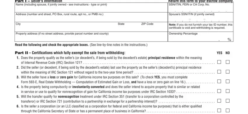 California Form 593 C ≡ Fill Out Printable PDF Forms Online