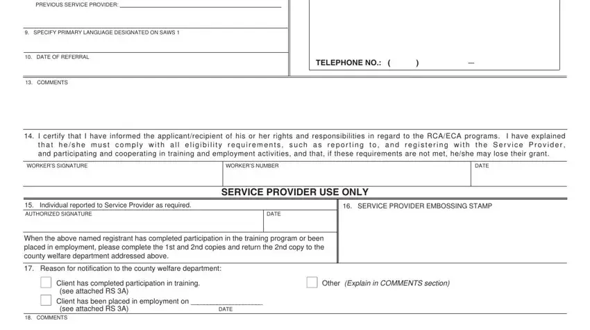  DATE OF REFERRAL, I certify that I have informed the, and  Individual reported to Service in I-551