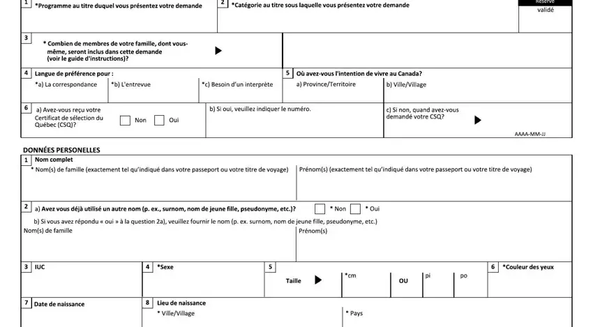 refugee application form in canada completion process outlined (step 1)