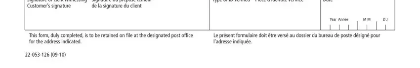 Le présent formulaire doit être, Year Année, and M M in letter of authorization canada
