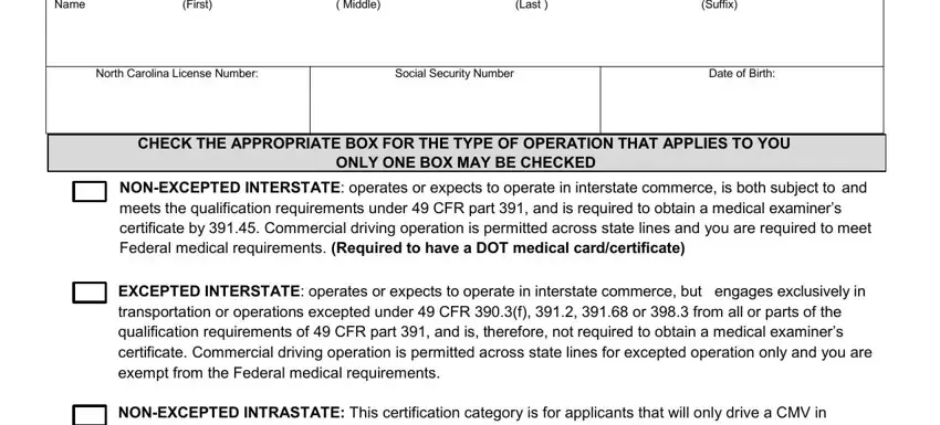 Guidelines on how to prepare dot medical card nc portion 1
