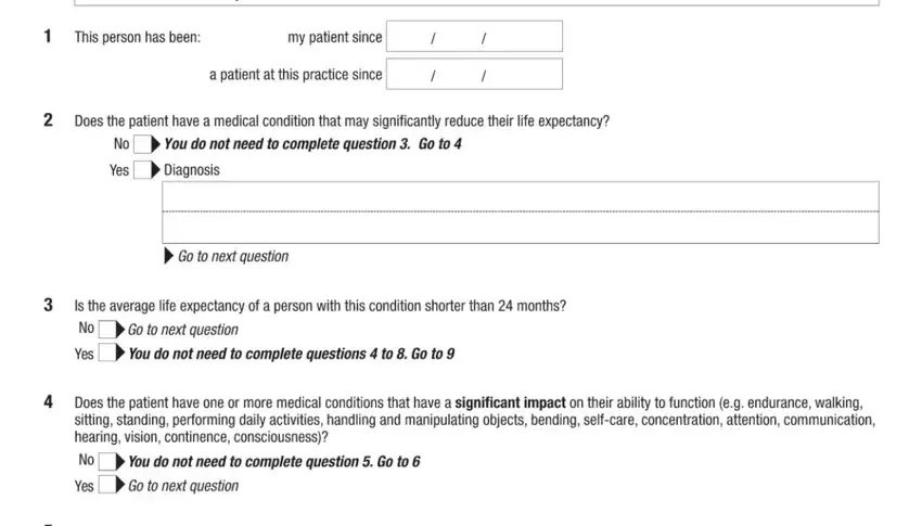 dsp medical evidence form writing process explained (portion 2)