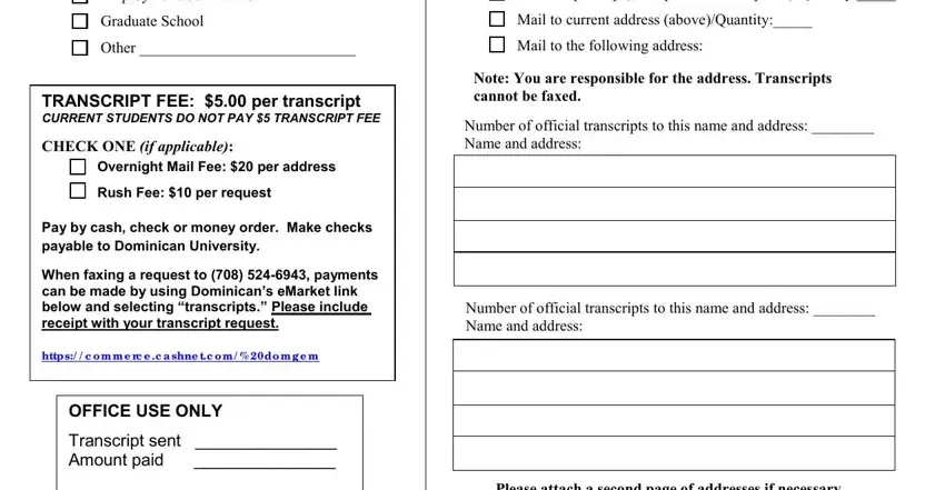 Step # 2 in filling in dominican maicusi pdf