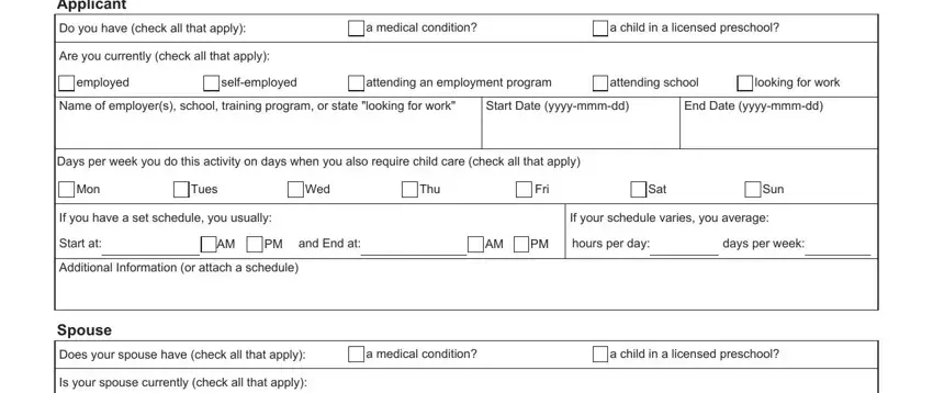 Ways to complete child tax benefit application form step 4