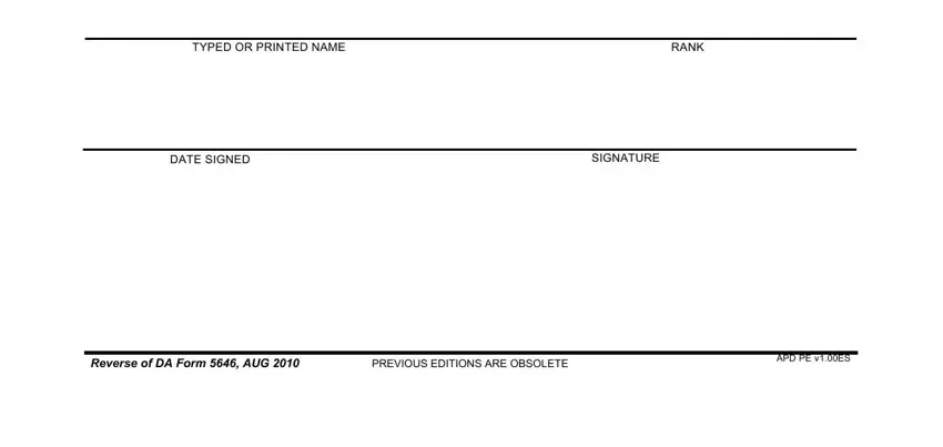 Da Form 5646 ≡ Fill Out Printable PDF Forms Online