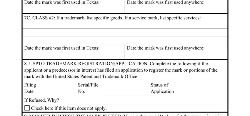 Completing part 4 of Form 901 Texas