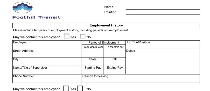 foothill transit employment search writing process detailed (part 4)
