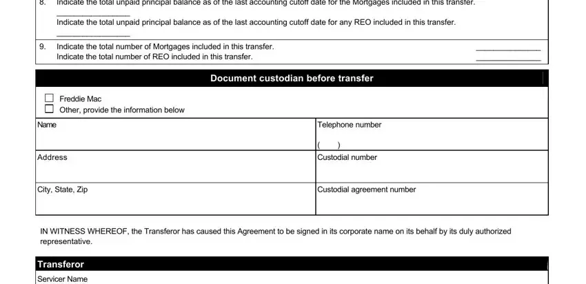 Name, Freddie Mac Other provide the, and Indicate the total number of inside form 981