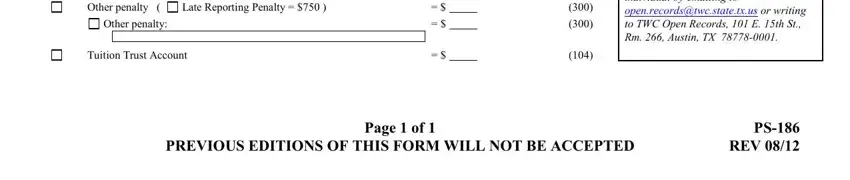 Learn how to fill out Form Ps 186 stage 3