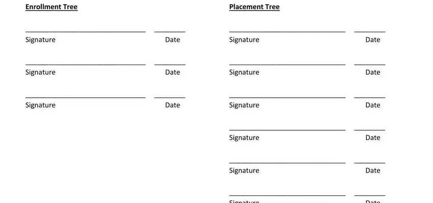 Signature, Signature, and Date of doterra com placements