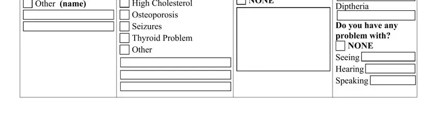 personal record form pdf completion process shown (portion 4)