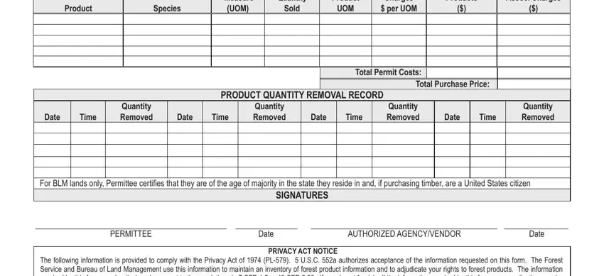 Completing segment 2 of fs form 7600b fillable form