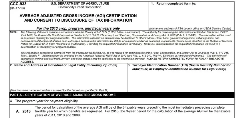 form department 933 form conclusion process clarified (part 1)