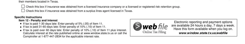 texas annual insurance tax report conclusion process explained (portion 1)