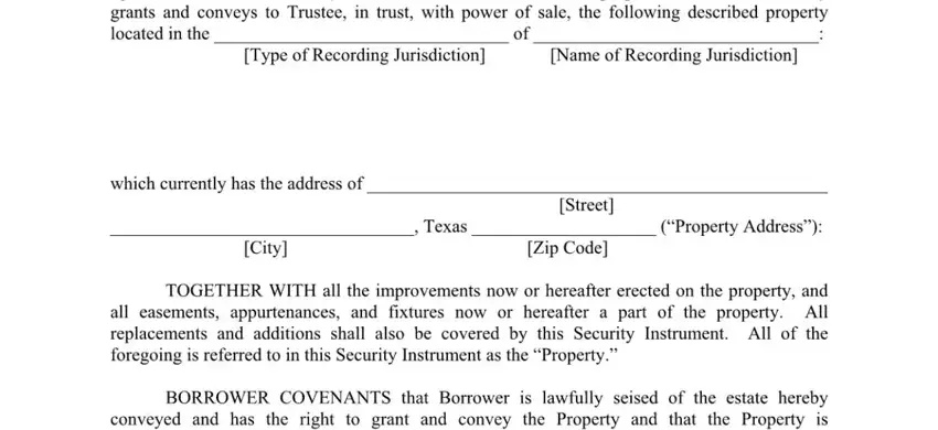 this field, next field, and other fields of texas deed of trust template