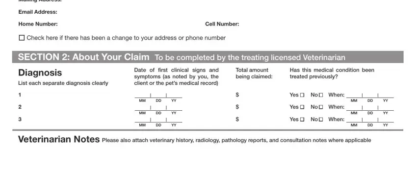 Tips on how to fill out pet care emergency authorization form portion 2