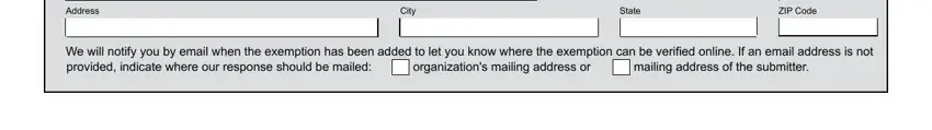 Filling in section 3 of texas form federal