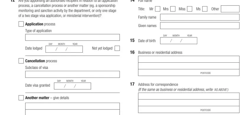 Tips on how to complete form956a portion 3